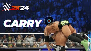 How to Carry in WWE 2k24 (Xbox, Playstation, PC)