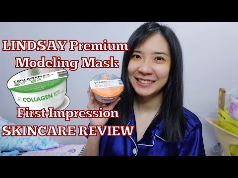 LINDSAY Premium Modeling Mask First Impression Korean Skincare Review