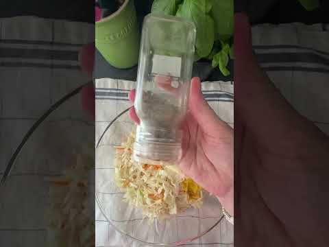 PICKLE JUICE COLESLAW! Easy Recipe 🥒