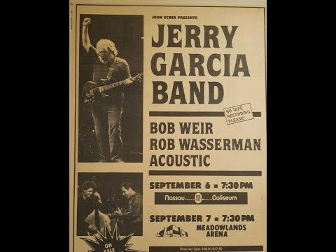 Jerry Garcia Band [1080p HD Remaster] September 7, 1989 - Meadowlands Arena - East Rutherford, NJ