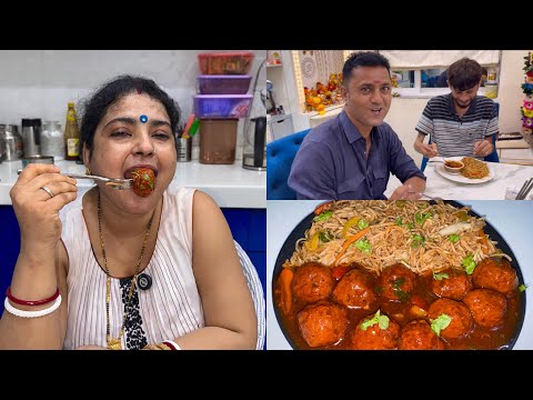 MADDY KE SHAADI WALE PANDIT JI KO KIYA INVITE 🙏🏼 STREET STYLE NOODLES AND GRAVY MANCHURIAN RECIPE 🔥