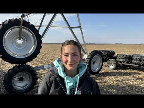 Changing All 16 Tires On This Vital Farm Machine