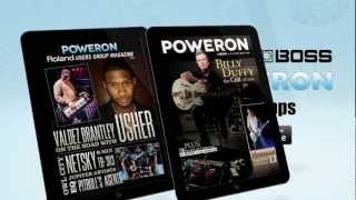 Roland & BOSS PowerOn Magazine for iPad