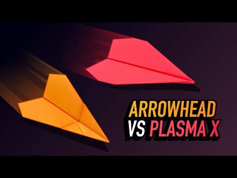 Paper Airplane Tournament — Plasma X vs Arrowhead — Paper Aces Semifinals  (Race 13)