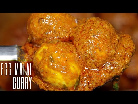 EGG MALAI MASALA | EGG MALAI CURRY | EGG MASALA CURRY | ANDA MALAI CURRY | EGG MALAI CURRY RECIPE