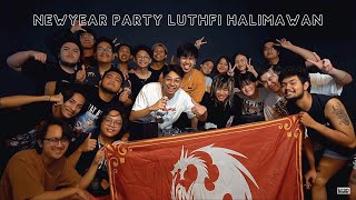 NEWYEAR PARTY LUTHFI HALIMAWAN X GERALDLIU X DAVIDBEATT