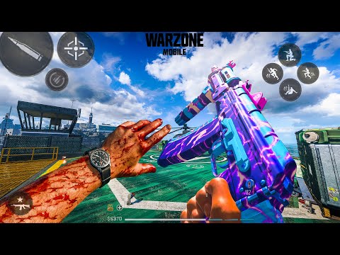 WARZONE MOBILE BLACK OPS 6 MOVEMENT ANDROID 100 FPS GAMEPLAY