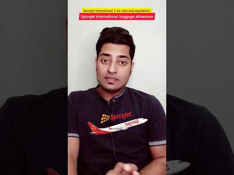 Spicejet international airport baggage allowance | #shorts #spicejet #shortsfeed