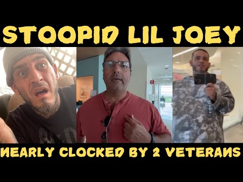 Frauditor Lil Joey Harasses Veterans at Hospital & Almost Gets Clocked—HAHAHA!