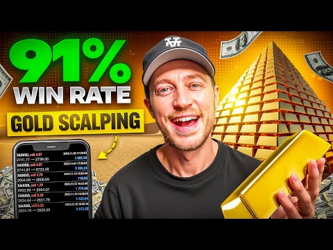 ULTIMATE 91% GOLD Scalping Strategy (Supply & Demand + Larry Williams)