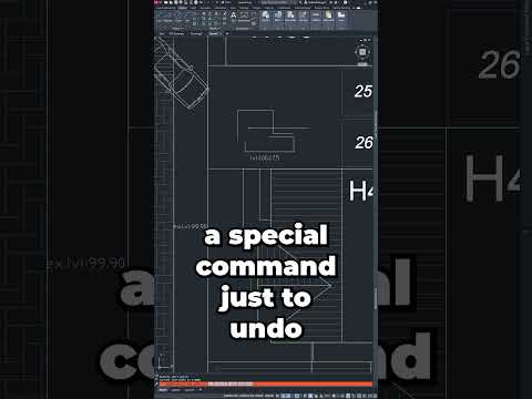 AutoCAD - Oops (Command no.1)  #tutorial #autocad #civiltechsource #civilengineer #architect