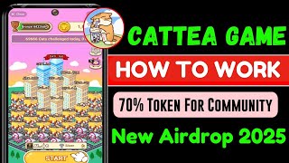 Cattea Airdrop Full Guide: How to Play and Increase Levels Easily | Cattea Airdrop by Shobhit Kumar