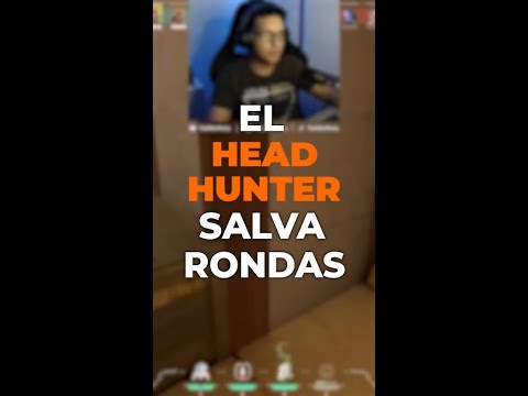 EL HEAD HUNTER SALVA RONDAS #Shorts #shorts