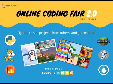 Create & Learn - Online Coding Fair 2.0 - Seasons!