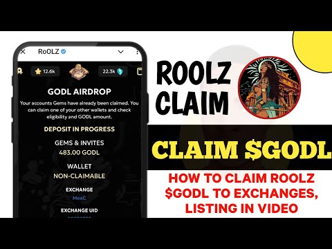 How to Claim RoOlz $GODL Airdrop Allocation to Exchanges || Listing Date Revealed in Video