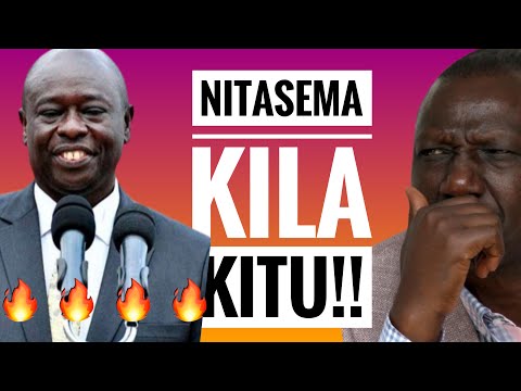 RIGATHI EXPOSES ABDUCTION UNIT ALLEGEDLY WORKING UNDER PRESIDENT RUTO!!