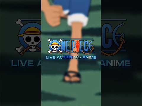 One Piece Live Action vs Anime! #Oniepiece #liveaction #anime