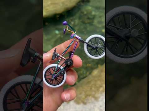 RAW OIL SLICK FINGER BIKE🔥 #fingerboard #lcboards #mtb#bmx #biking#fingerboarding #fingerbike#bike