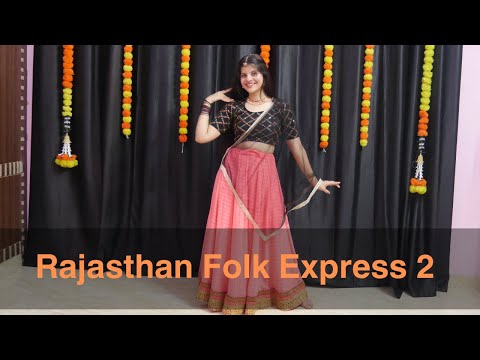 Ghunghat Per Mor Bole // Rajasthan Folk Express 2 // New Rajasthani Dance Cover By Priya Sihara