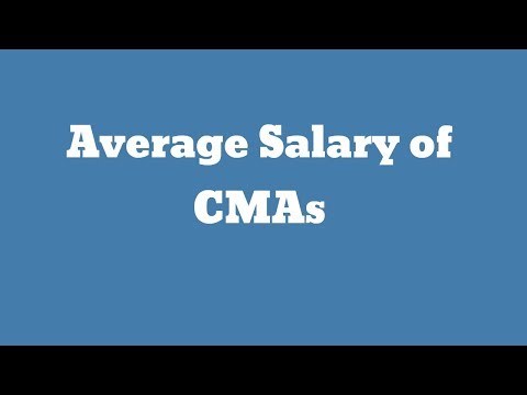 Average Salary of CMAs