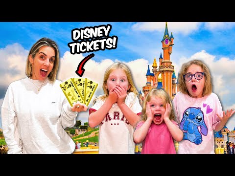 I SURPRISED My Kids With A Trip To DISNEYLAND!