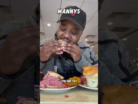 Cousinn Vinnie's Corned Beef Epiphany! Manny's Deli Sandwiches Blow Him Away!