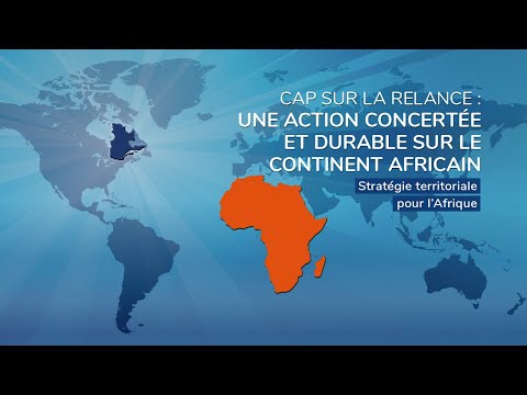 Dévoilement de la Stratégie territoriale pour l'Afrique