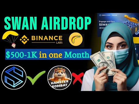 SWAN CHAIN  AirDrop Full Detail |Binance Backed Airdrop |How To Earn & Claim 500$ Banana airdrop