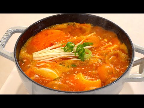 Delicious & Nutritious Spicy Soft Tofu Recipe! Korean Cuisine