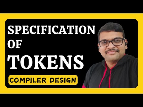 Specification of Tokens in Compiler Design || Regular Expression || Language || Strings || Alphabets