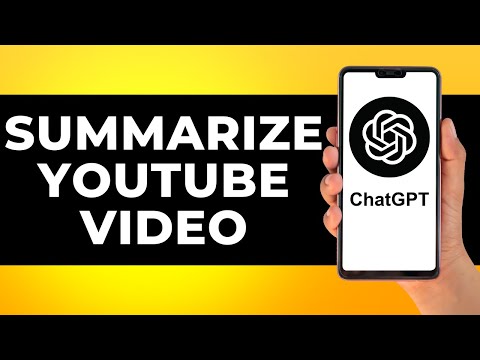 How to Summarize a Youtube Video with ChatGPT (Step by Step)