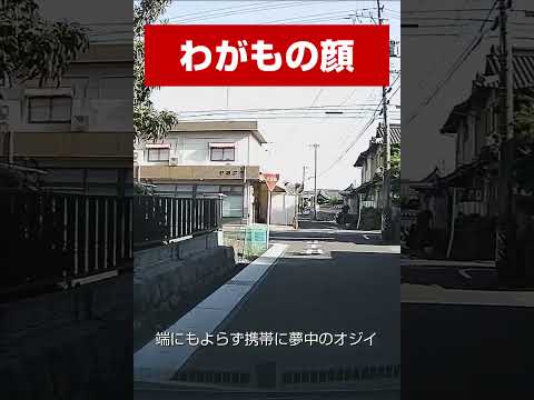 ポケGO依存症の自転車ジジイ？ #shorts