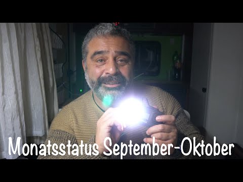 Monats Status September -Oktober | GoPro Max Linse repariert, externe Lichtquellen und mehr.