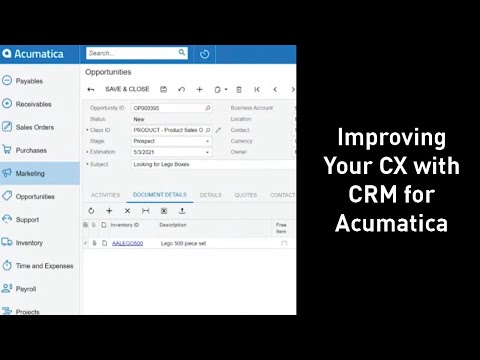 Improving Your CX with Customer Relationship Management for Acumatica