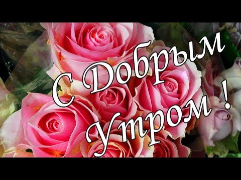 С ДОБРЫМ УТРОМ ! 🌼Желаю Самого Доброго Солнечного Утра!🌼  Шикарная Музыкальная открытка 🌼