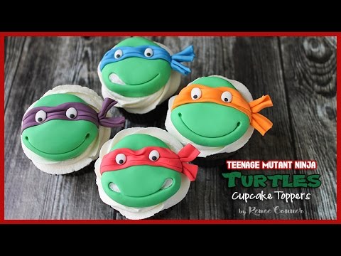 TMNT Cupcake Toppers | Renee Conner