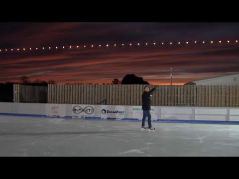 Skating in the holiday season at NJ's 'Vinter Wonderland'