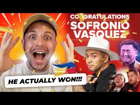 SOFRONIO VASQUEZ WON THE VOICE US!!!!!!!!!!!!!!!!!!!!!!! HE MADE HISTORY!!!