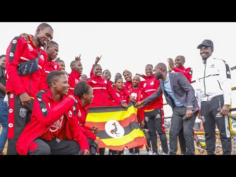 UGANDA Bombers Flagged Off For Africa Boxing Championship In Cameroon