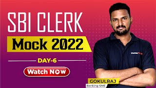 Crack 'SBI CLERK ' -Tips & Tricks with Mock test series | Bank exam coaching | Veranda Race, DAY - 6