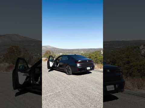 Our first test drive with the BMW i7 in the surroundings of Palm Springs