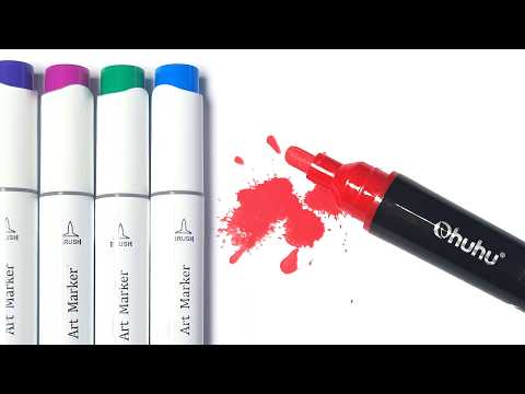 Ohuhu's new PAINT markers? - NOT what I expected..