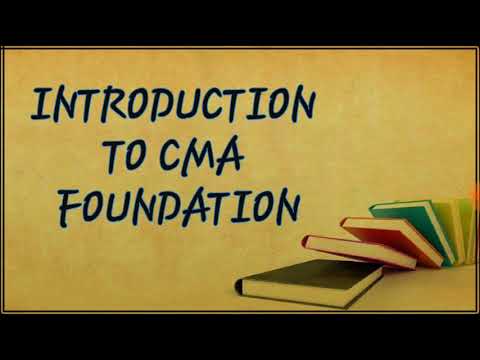 Cma(ICAI) foundation course details syllabus 2016