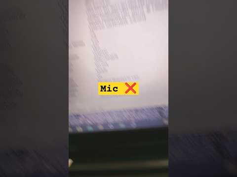 Lenovo IdeaPad 110 Series Laptop Mic Audio Not Working Problem#macnitesh#keyboardtricks#2024short