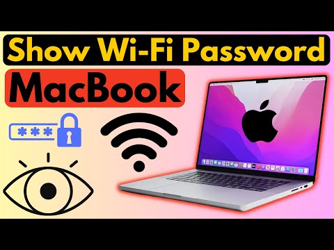 How to Show WiFi Password on MacBook (2024)