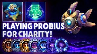 Probius Null Gate - PLAYING PROBIUS FOR CHARITY! - Bronze 2 Grandmaster S2 2022