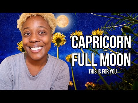 Capricorn Full Moon | What You Need to Know *doing another giveaway*