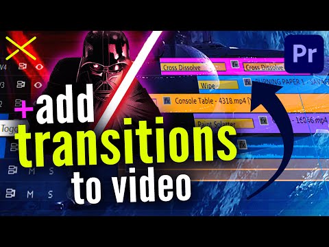 Video & Audio TRANSITIONS in Premiere Pro | Easy Tutorial for Beginners!