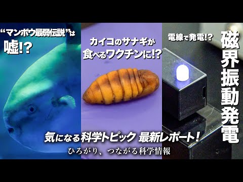 気になる科学トピック最新レポート!  ひろがり、つながる科学情報 | ガリレオX第296回