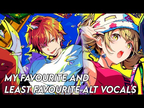 My favourite and least favourite alt vocals for each character \\ Project Sekai